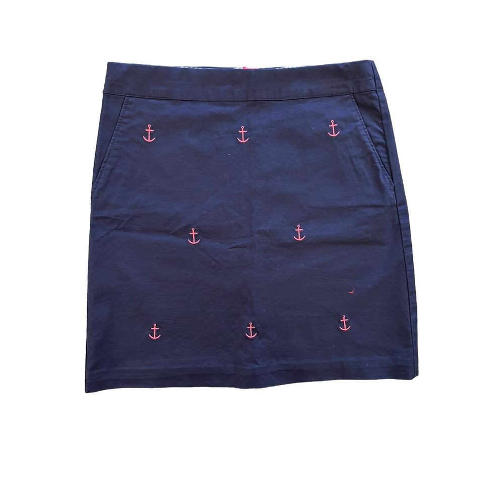 Navy Blue Girls Vineyard Vines Skirt